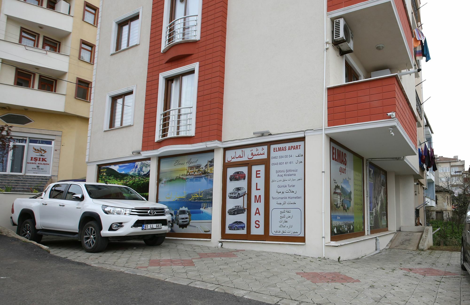 Elmas Apart Hotel Trabzon Eksteriør bilde